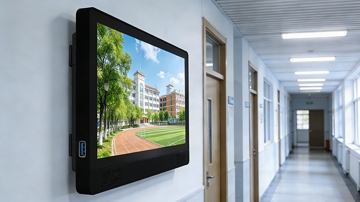 Последние блоги о компании Применение настенных рекламных проигрывателей Qtenboard в школах