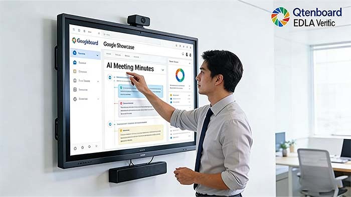 Jüngste Firmenblogs über EDLA-zertifizierte interaktive Panels | Qtenboard Enterprise Security und Google-Integration