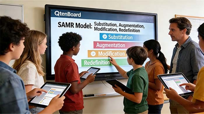 Jüngste Firmenblogs über Das SAMR-Modell: Verwendung eines interaktiven Whiteboards bei der Transformation des Klassenzimmers