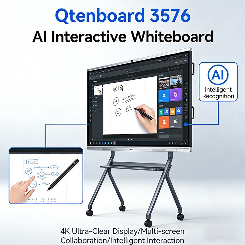 Jüngste Firmenblogs über 3576 KI-Interaktives Whiteboard: Qtenboard Hi3576 8K-Dekodierung & KI-Integration