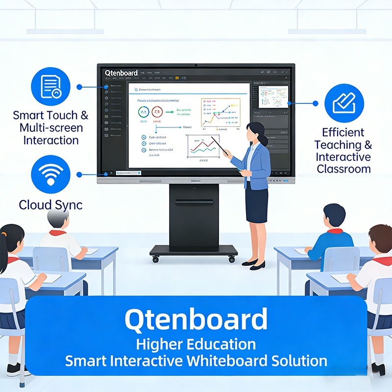 Jüngste Firmenblogs über Qtenboard Case-universities: Interaktives Whiteboard für die Hochschulbildung