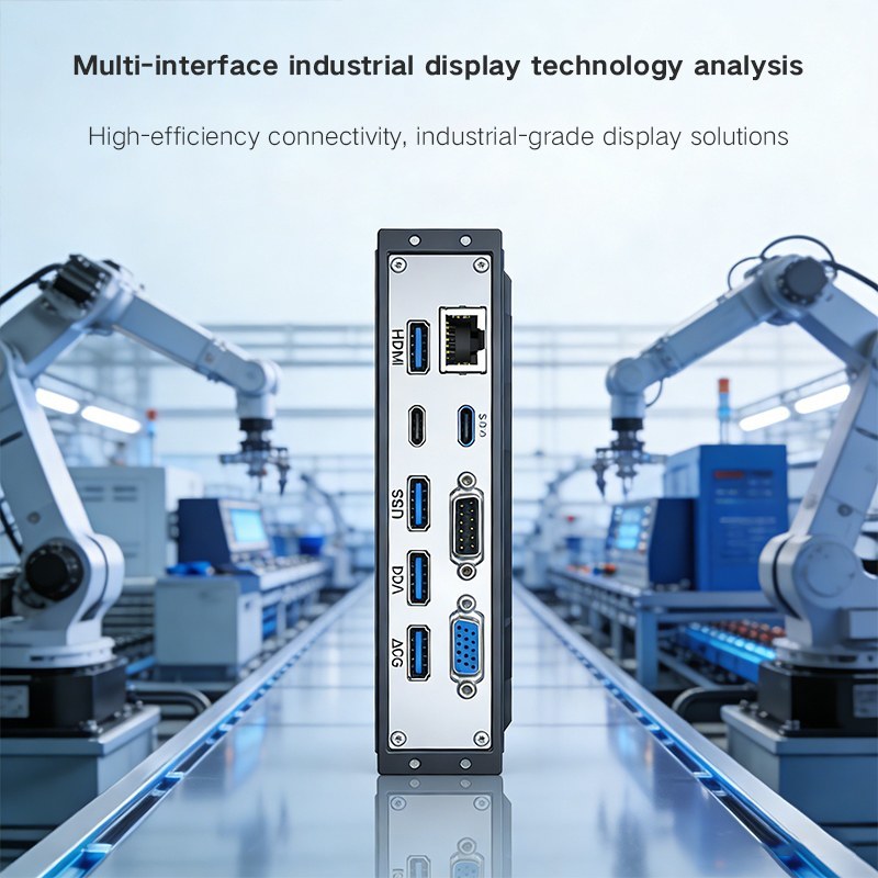 Latest company blogs about Single Interface Industrial LCD Display? Multi-Interface Models Adapt to Various Industrial Control Systems
