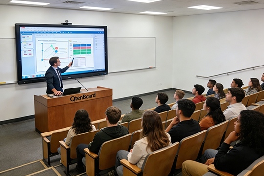 Последние блоги о компании Qtenboard 65 Inch Smart Board for Large Classrooms & Lecture Halls