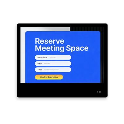 Tableta con LED mejorada para una programación eficiente de conferencias