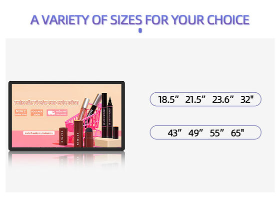 Buy Qtenboard 2K LCD Digital Signage Factory OEM/CKD Support CE/FCC Certified 1Yr Warranty Fast Shipping Digital Signage for Mall CMS online manufacture