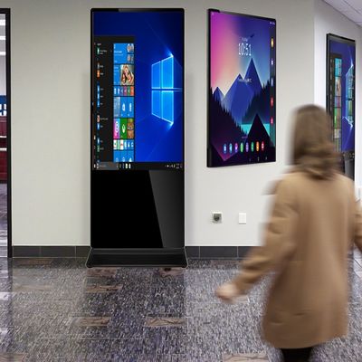 acheter Qtenboard Android OS Signage numérique avec résolution 2K/4K et gestion basée sur le cloud pour les écoles fabrication en ligne