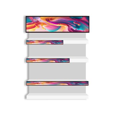Buy Qtenboard High Brightness Ultra-Wide Bar Stretched Lcd Retail Store Digital Signage online manufacture