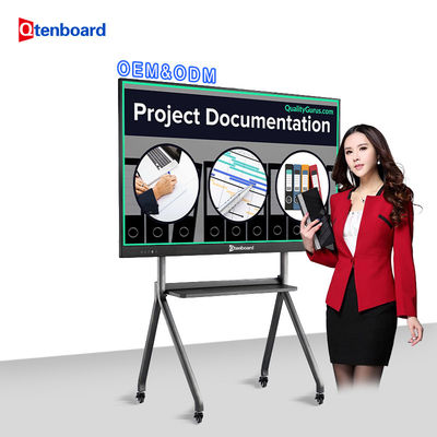 কেনা Portable Options 50 Point Touch 4K Ultra HD Interactive Digital Whiteboard online manufacture