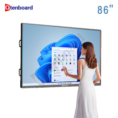 Buy 4K Ultra HD Interactive Learning Anti-Glare Multi-Touch Smart White Board online manufacture