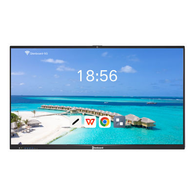 comprare 4K Resolution Interactive Smart Board con 40-50 Touch Points e Android 14 + Windows i5/i7 per istruzione e riunioni fabbricazione online