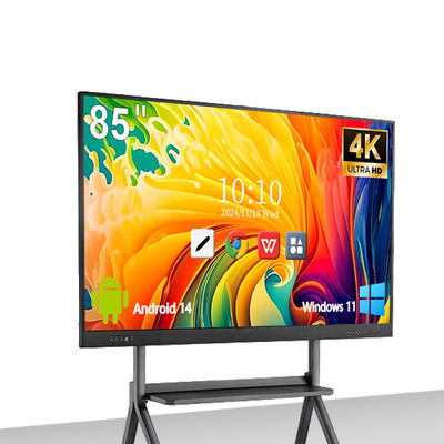 Buy Custom LOGO 4K Resolution Screen OEM/ODM Interactive Digital Whiteboard online manufacture