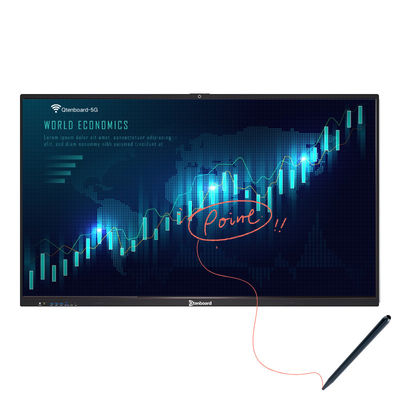 購入 Qtenboard Windows Android 14 40ポイントインタラクティブなスマートボードタッチ 4K 壁支架 online manufacture