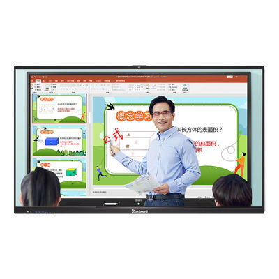 kopen 75-inch interactief smartboard met 4K-resolutie 40-50 touchpoints en dual OS voor klaslokalen online vervaardiging