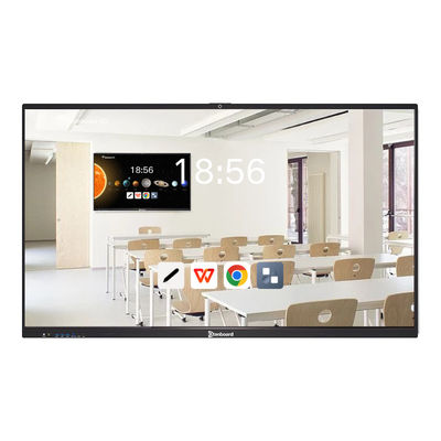 Buy Qtenboard 55 65 75 Inch Smooth Write Dual System Interactive Smart White Board online manufacture