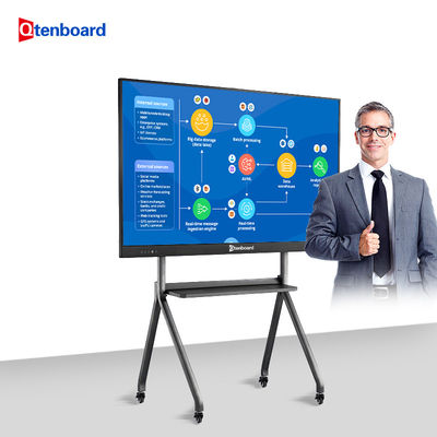 Buy Qtenboard 55 Inch Interactive Smart Board with 4K Resolution 40-50 Touch Points and Dual OS for Classroom and Office online manufacture