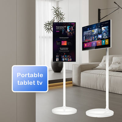 Beli Qtenboard 4 64 Layar Sentuh TV Portabel Berdiri Lantai TV Cerdas Ukuran Mini Android Nirkabel untuk Rumah online manufacture