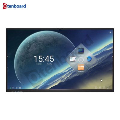 kopen Qtenboard 55-inch interactief smartboard met 4K Ultra HD-display, 40-50 aanraakpunten en dubbel besturingssysteem (Windows + Android 14.0) online vervaardiging