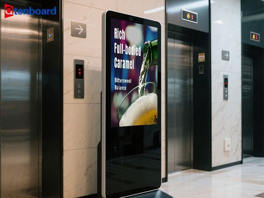 Buy Qunmao Factory 4K Ultra HD High Brightness Digital Signage with Cloud-Based CMS for Hotel and Retail online manufacture