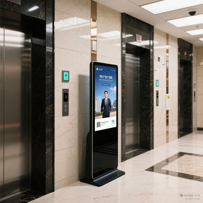 comprar Qunmao 43/55/65 polegadas vertical de piso de vídeo HD banco digital sinalização online manufacture