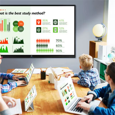 Buy Qtenboard 4K Ultra HD Interactive Flat Panel with 40-Point Touch and Dual OS for Meetings and Education online manufacture