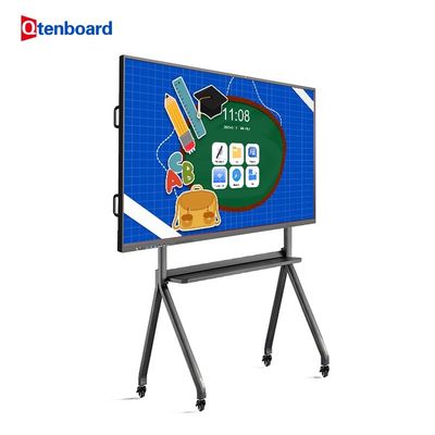 Buy Qtenboard Factory 86 Inch Interactive Smart Board Whiteboard Multi Touch Screen for Classroom online manufacture