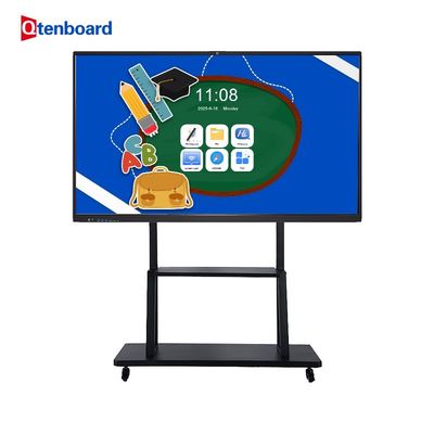 kupować Qtenboard 98-calowa interaktywna tablica inteligentna z rozdzielczością 4K i 40-50 punktami dotykowymi do konferencji i edukacji produkcja online