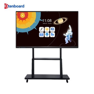 kupować Qtenboard 75-calowa interaktywna płyta inteligentna z rozdzielczością 4K 40-50 punktów dotykowych i podwójnym systemem operacyjnym dla edukacji i biura produkcja online