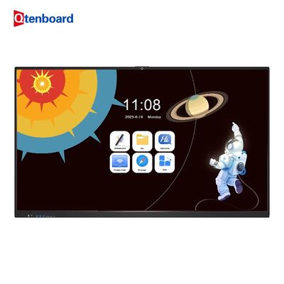 Buy Qtenboard 75 Inch Touch Screen 4K LCD Writing Smart Board Whiteboard Learning Board online manufacture