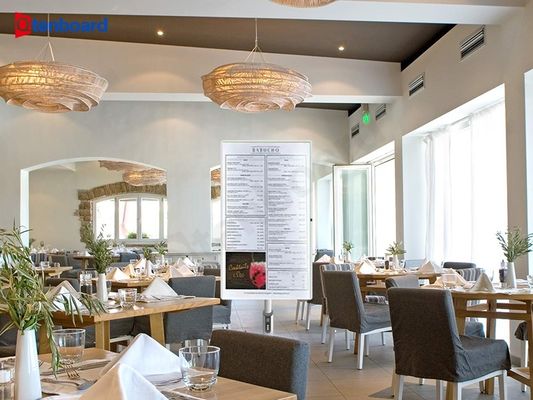 kaufen Qtenboard Tragbares TV-Tablet Die Restaurantmenü-Lösung der nächsten Generation mit weißem Gehäuse und mehrsprachigen Optionen Online-Herstellung