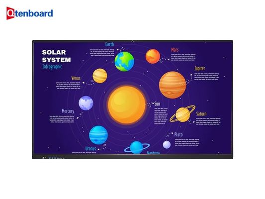 Buy Qtenboard 86 Inch 4K Resolution Interactive Whiteboard with 20-Point Touch for Conference and Education online manufacture