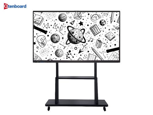 Buy Qtenboard Wholesale Price 65 75 86 98 Inch LCD Smart Board , Touch Screen Digital Interactive White Board online manufacture