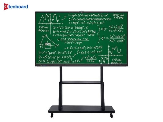 Buy Qtenboard Wholesale Price 65 75 86 98 Inch LCD Smart Board , Touch Screen Digital Interactive White Board online manufacture