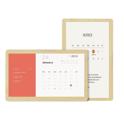 ซื้อ Qtenboard จอแสดงผลปฏิทินอัจฉริยะ All in One รวมฟังก์ชันนาฬิกา สภาพอากาศ และตารางเวลาในจอแสดงผลที่ทันสมัย การผลิตออนไลน์
