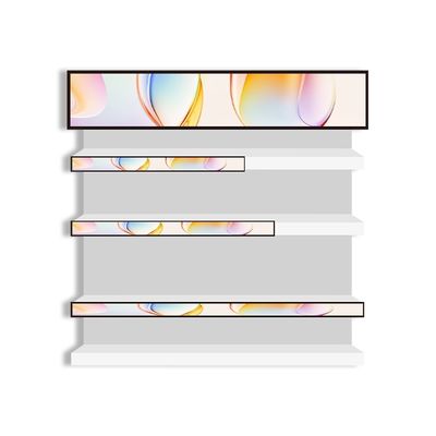Buy 10000k Color Temperature 16:9 Screen Ratio AC100~240V Voltage Smart Shelf Edge Display for Retail Shelf Digital Signage online manufacture