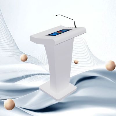 شراء Qtenboard Podium التفاعلي مع شاشة لمس مدمجة في جهاز الكمبيوتر والتحكم المركزي في أجهزة التصوير الصوتي لتطبيقات الفصول الدراسية الهجينة تصنيع عبر الإنترنت