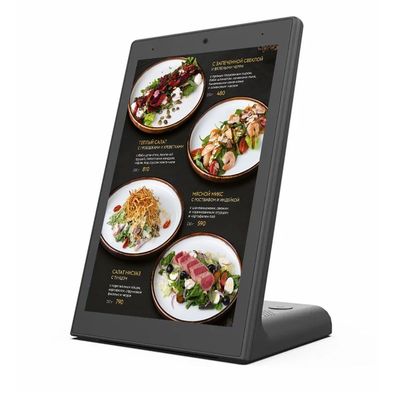 Beli Tablet Pemesanan Cerdas 8 Inci dengan Layar Vertikal HD dan Android 11 untuk Iterasi Real-Time di Restoran pembuatan online