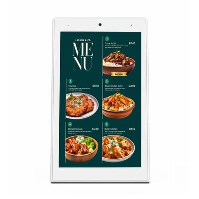 comprar Tablet de Pedido Inteligente Hiper-Responsivo de 8 polegadas com atualizações em tempo real para painéis de menu digital Fabricação em linha