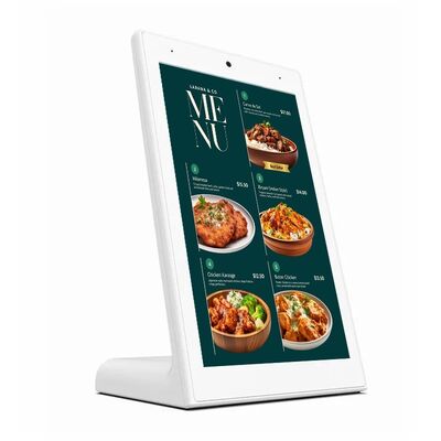 satın al Kendine hizmetli sipariş verme, üyelik tanıma ve restoranlar için sorunsuz yemekleme ile 8 inçlik Dijital Menü Tablosu Çevrimiçi üretim