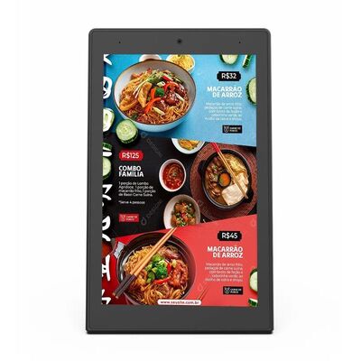 주문 8인치 LCD 셀프 오더링 터미널 동적 메뉴 업데이트 POS 통합 및 안드로이드 운영 체제 지원 온라인 제조