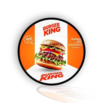 شراء Qtenboard Round Digital Signage with 1500 Nits Brightness for Luxury Retail High-End Dining and Cultural Venues تصنيع عبر الإنترنت