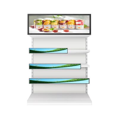 خرید نمایشگر تجاری دیجیتال با روشنایی 500cdm2 Qtenboard Bar LCD با اندازه 23.1 تا 37 اینچ و زاویه دید 178 درجه تولید آنلاین