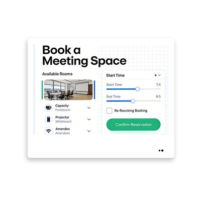 comprar Tablet inteligente de reserva de habitaciones para hoteles y oficinas Fabricación en línea