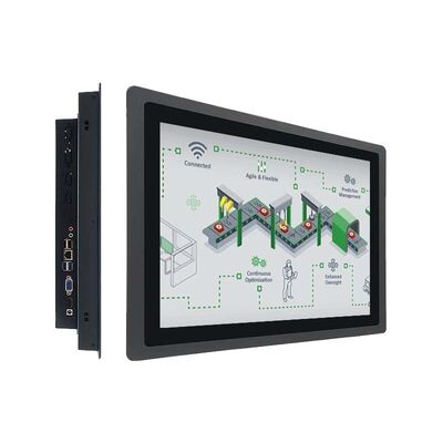 주문 50 인치 벽 장착 산업 LCD 1080P 고해상도 및 RS232 제어 온라인 제조