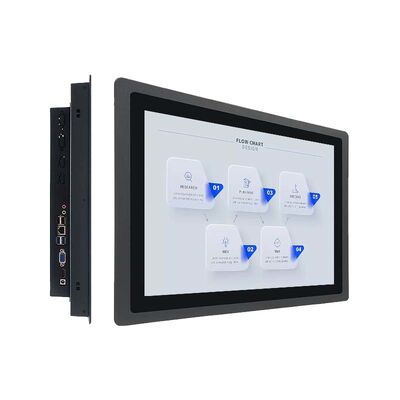 Mua Màn hình công nghiệp treo tường 32 inch với góc nhìn rộng 178° và độ sáng cao 350nits cho Kiosk biển báo kỹ thuật số sản xuất trực tuyến