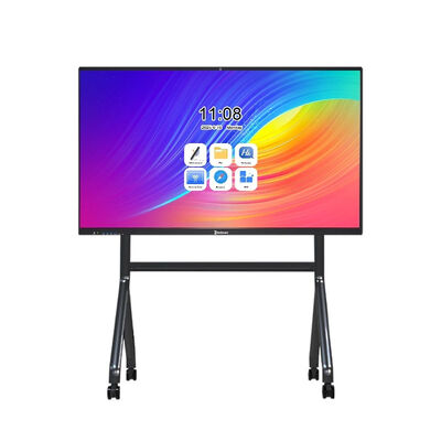 comprar Quadro branco interativo AI com certificação EDLA Display 4K UHD Colaboração multitoque e personalização OEM ODM Fabricação em linha