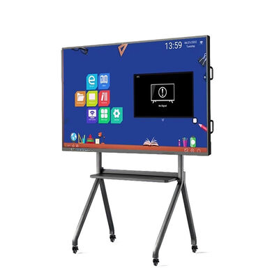 kupować 4K rozdzielczość 50 punktów Multi-Touch Interactive Whiteboard z EDLA Android System dla inteligentnej klasy i współpracy spotkań produkcja online