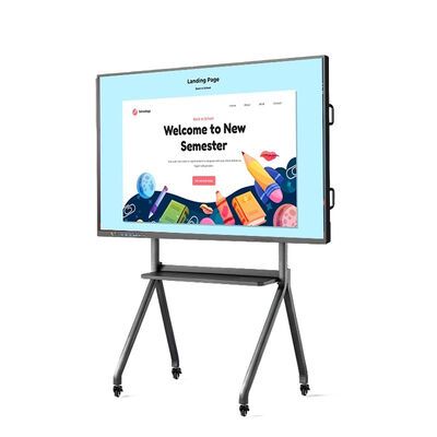 kupować 4K EDLA Google Certified Interactive Whiteboard z 50 punktami wielofunkcyjnymi dla inteligentnych klas produkcja online