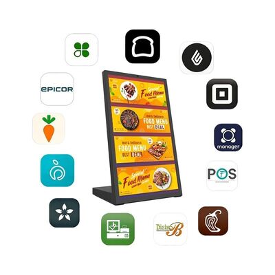شراء لوحة قائمة رقمية عالية الدقة مقاس 8 بوصات مع إمكانية الطلب الذاتي ودعم متعدد اللغات للمطاعم تصنيع عبر الإنترنت