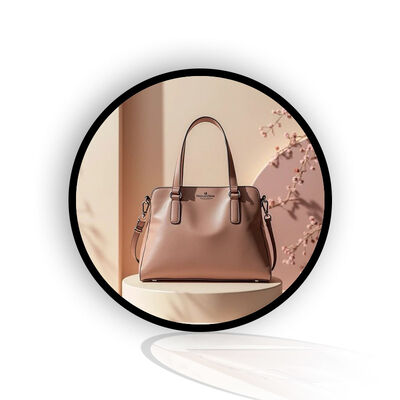 खरीदें खुदरा विज्ञापन और प्रदर्शनी डिस्प्ले के लिए सीएमएस नियंत्रण के साथ परिपत्र स्मार्ट डिस्प्ले स्क्रीन ऑनलाइन निर्माण