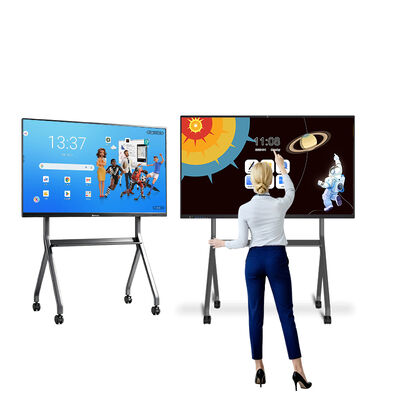 comprar Quadro Interativo Digital 4K UHD de 105 polegadas com Multi-Toque de 50 pontos para Centros de Treinamento Corporativo Fabricação em linha